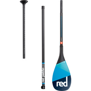 2020 Red Paddle Co Ride MSL 9'8 "Opblaasbaar Stand Up Paddle Board - Carbon 100 Paddle-pakket